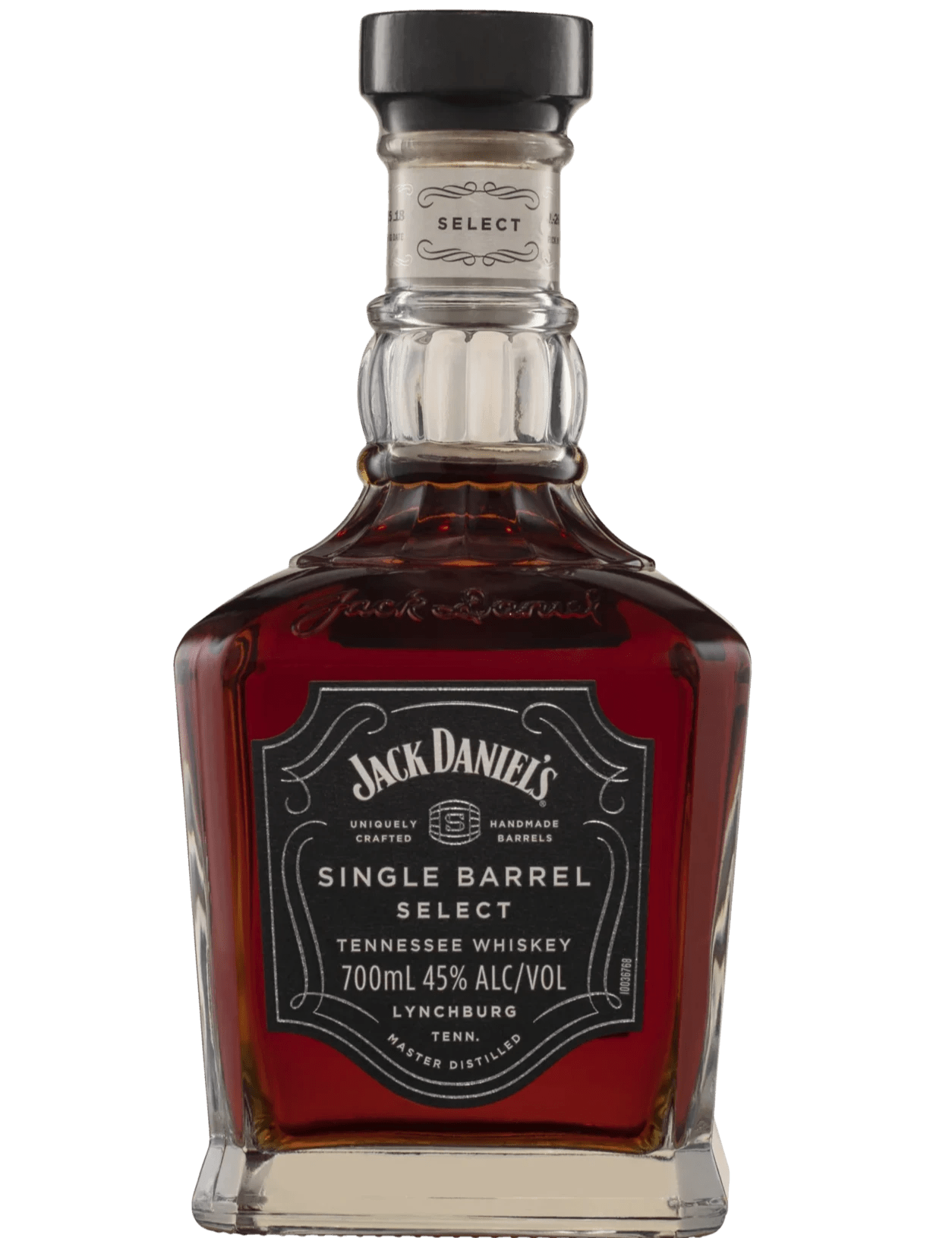 JACK DANIELS - ReValued Glass vessel by glass artist Cindy Poole - Chameleon Sand Candle