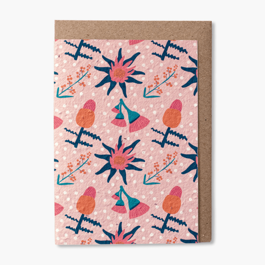 Plantable Greeting Cards - Chameleon Sand Candle