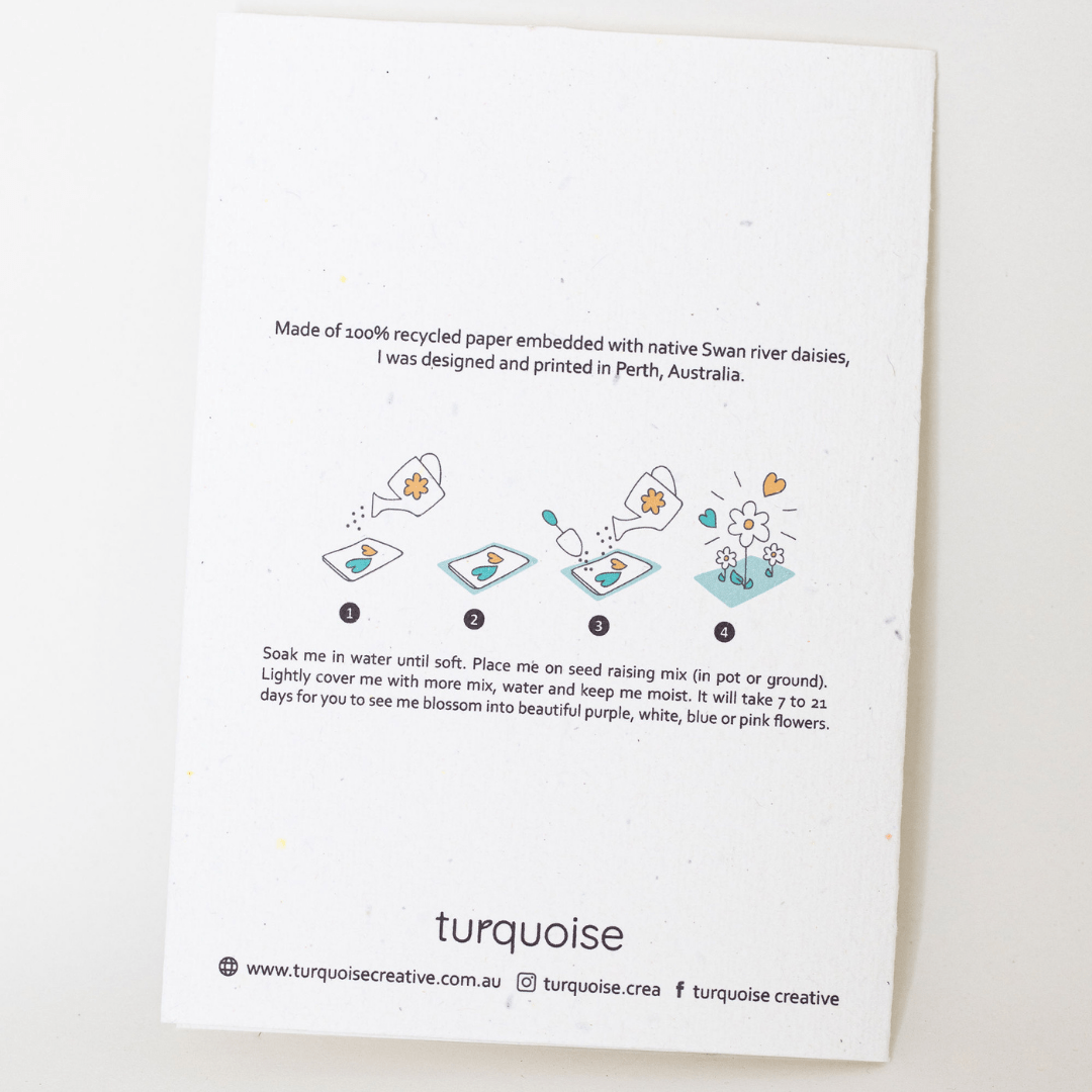 Plantable Greeting Cards - Chameleon Sand Candle