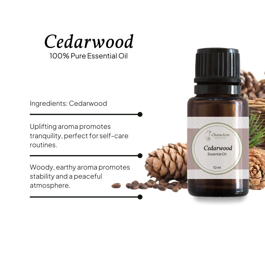 Pure Essential Oils ∙ 10ml - Chameleon Sand Candle