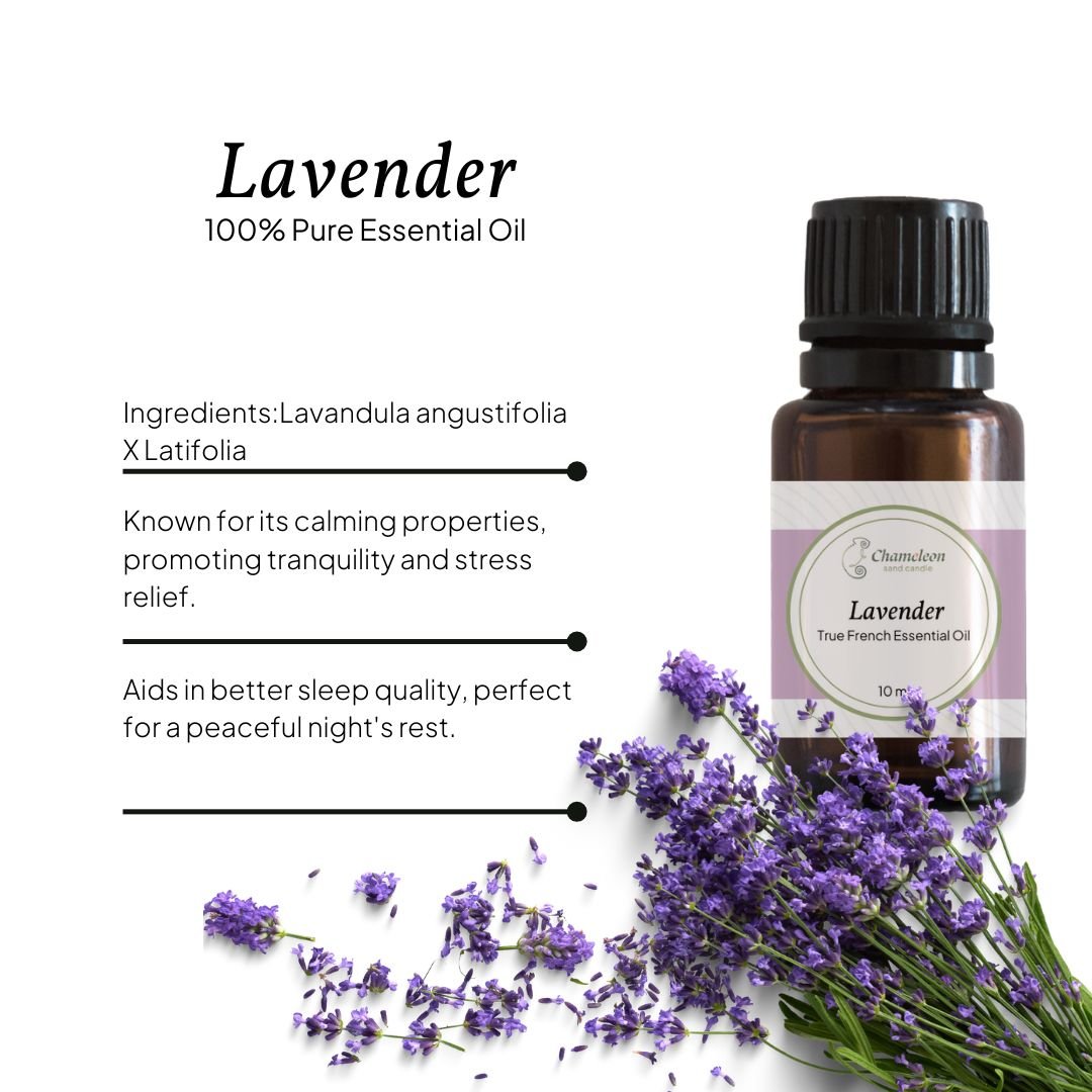 Pure Essential Oils ∙ 10ml - Chameleon Sand Candle