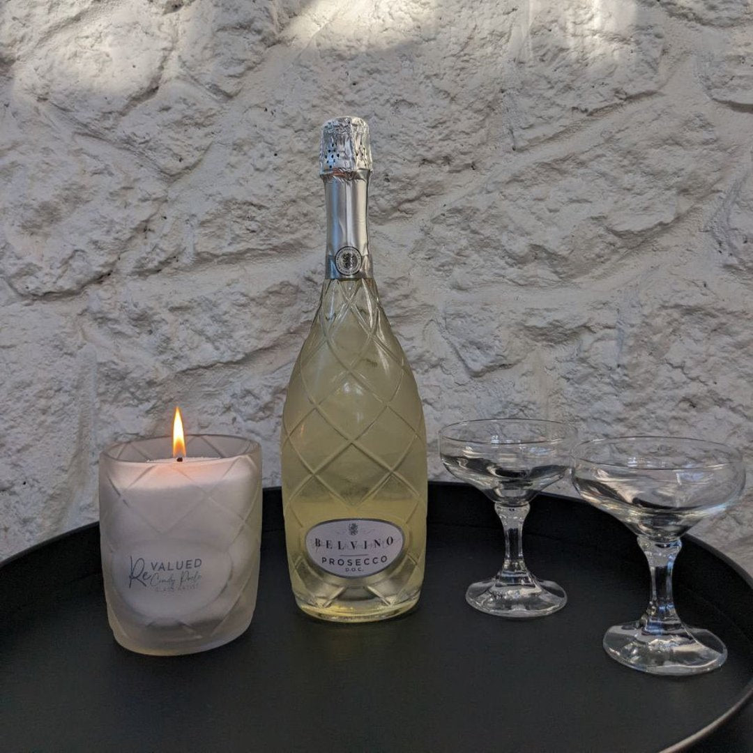 FREIXENET PROSECCO - ReValued Glass vessel by glass artist Cindy Poole
