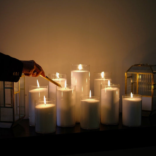 Chameleon Sand Candle ∙ 1kg ∙ 50 wicks - Chameleon Sand Candle