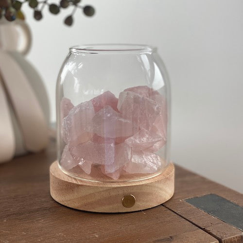 Dome Crystal Diffuser with Light